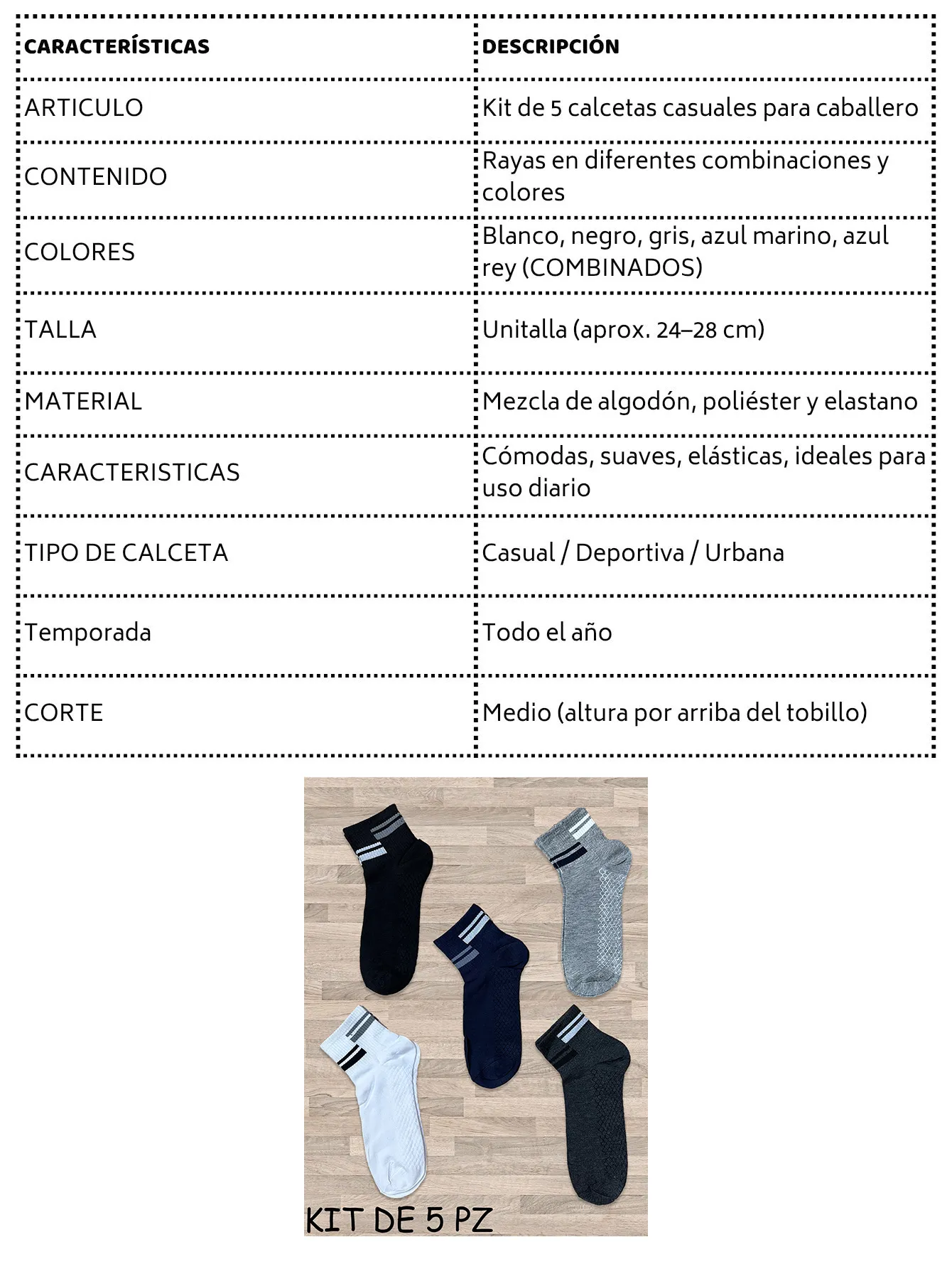 MB-07 KIT DE 5 2535
